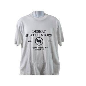 Desert Shield-Storm 1990-1991 988th Supply Company Dublin GA Size XXL Sing Stitc
